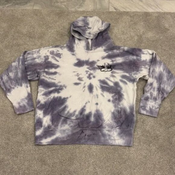 Boys Lie Love Hurts Cupid Purple Tie-Dye Hoodie - Picture 3 of 5